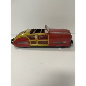 Wyandotte's Toys‎ 1940's Pressed Steel Woody Convertible Car.